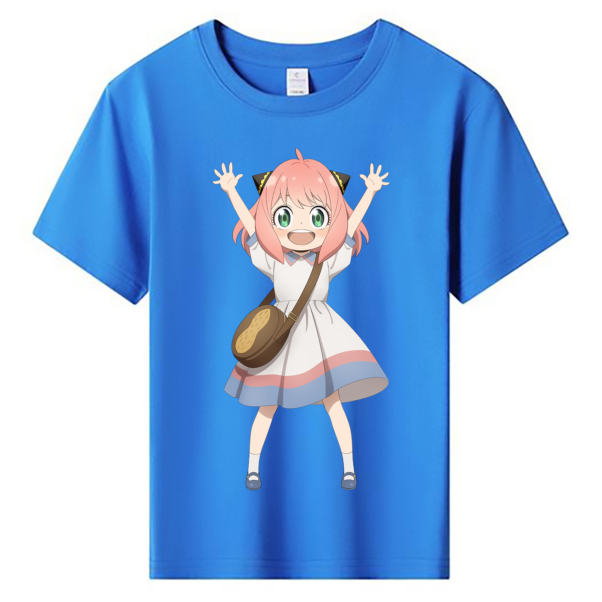 （画像用） SPY×FAMILY间谍家家酒 綿100％キッズTシャツ（フロントプリント）